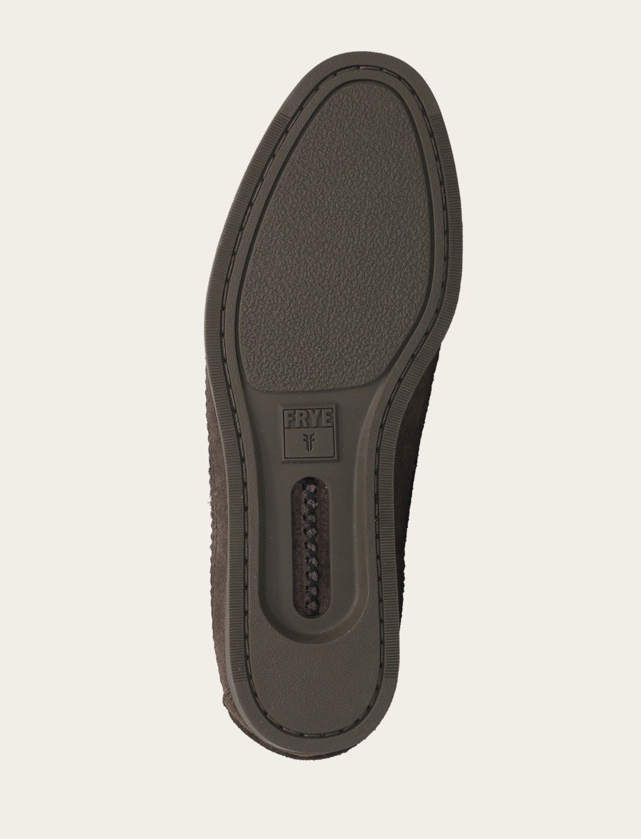 Frye Men's Storm Grey Mason Field Moc Loafers / Storm Grey
