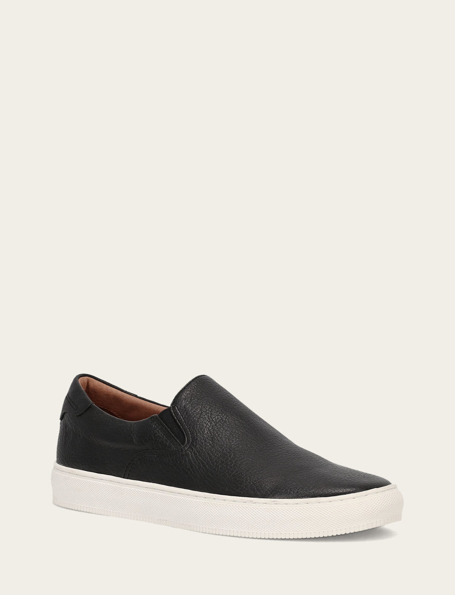 Frye Men's Black Astor Gore Slip On Sneakers / Black