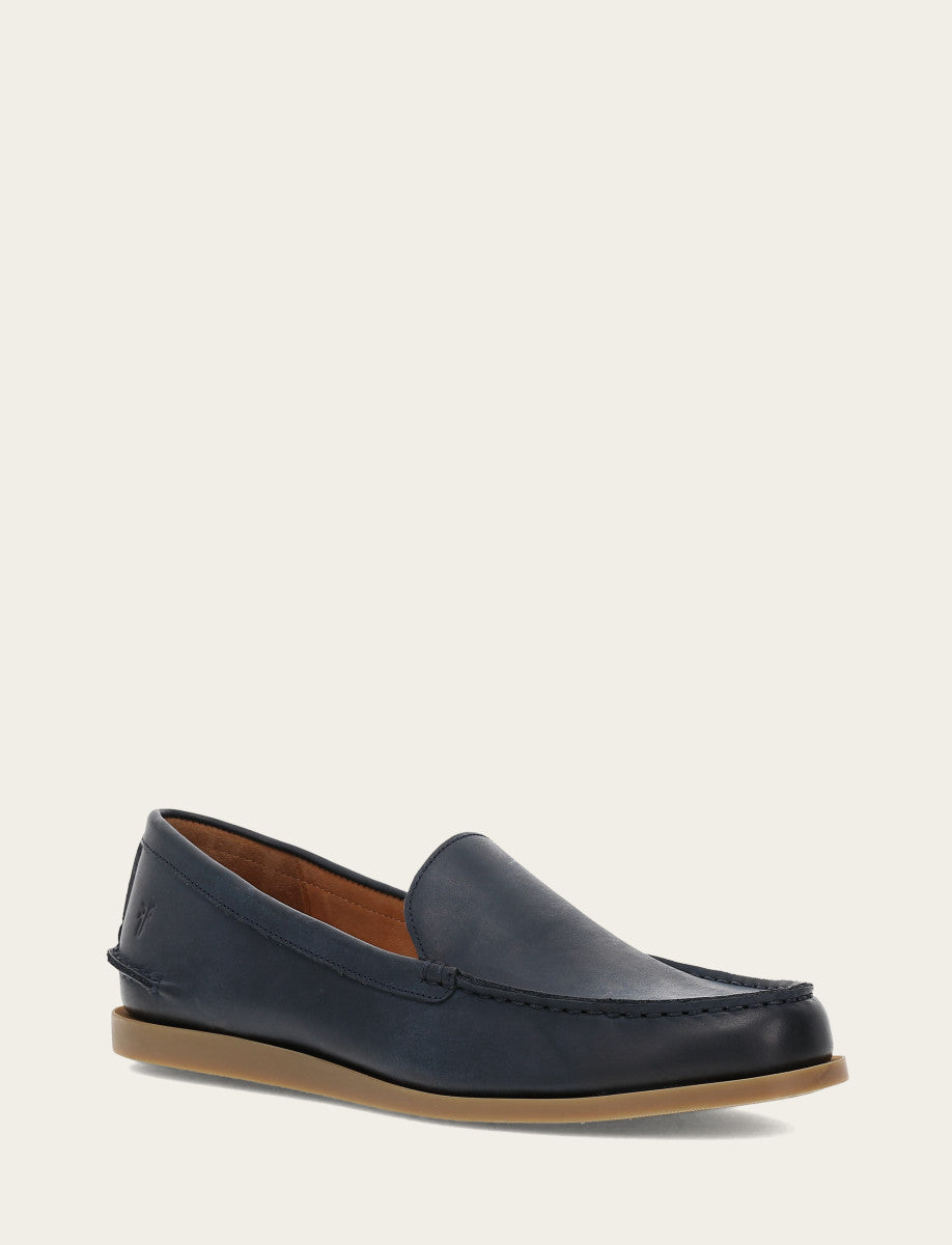 Frye Men's Indigo Mason Slip On Loafers / Indigo