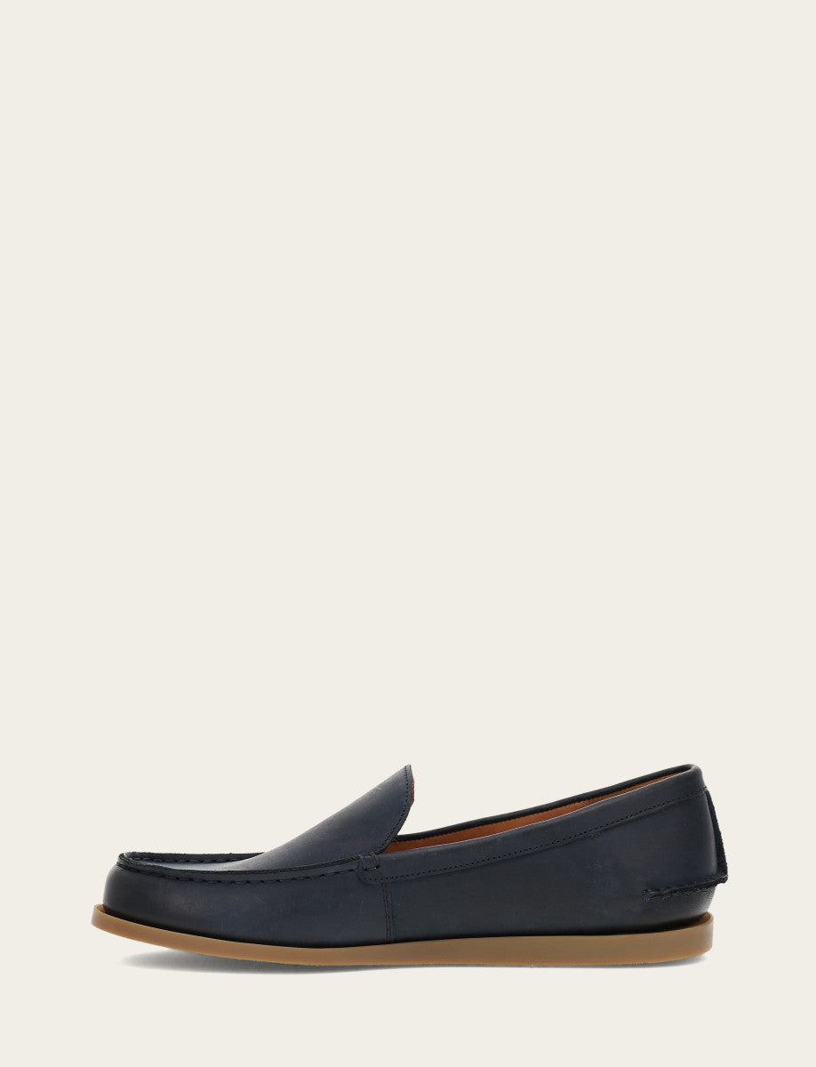 Frye Men's Indigo Mason Slip On Loafers / Indigo