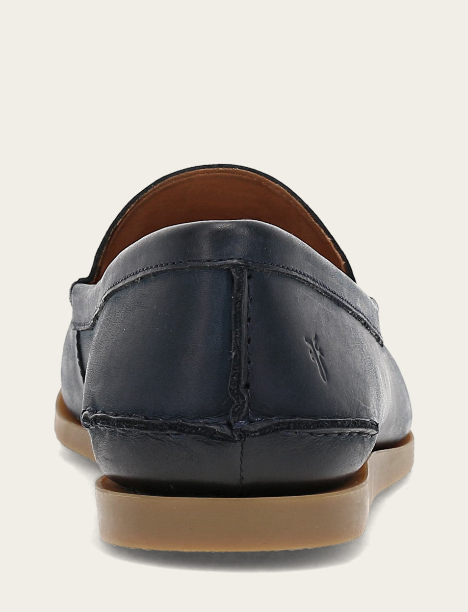 Frye Men's Indigo Mason Slip On Loafers / Indigo