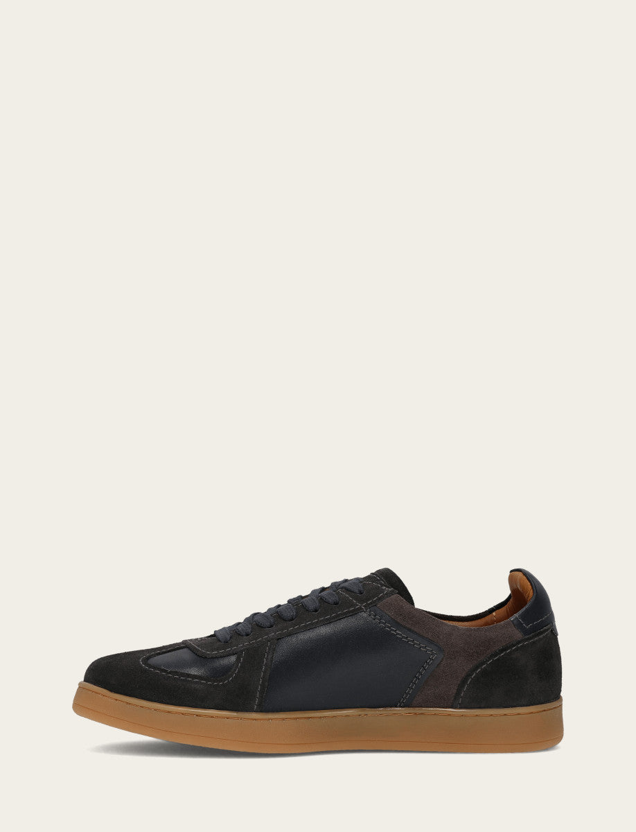 Frye Men's Midnight Blue Cooper Trainer Sneakers / Midnight Blue