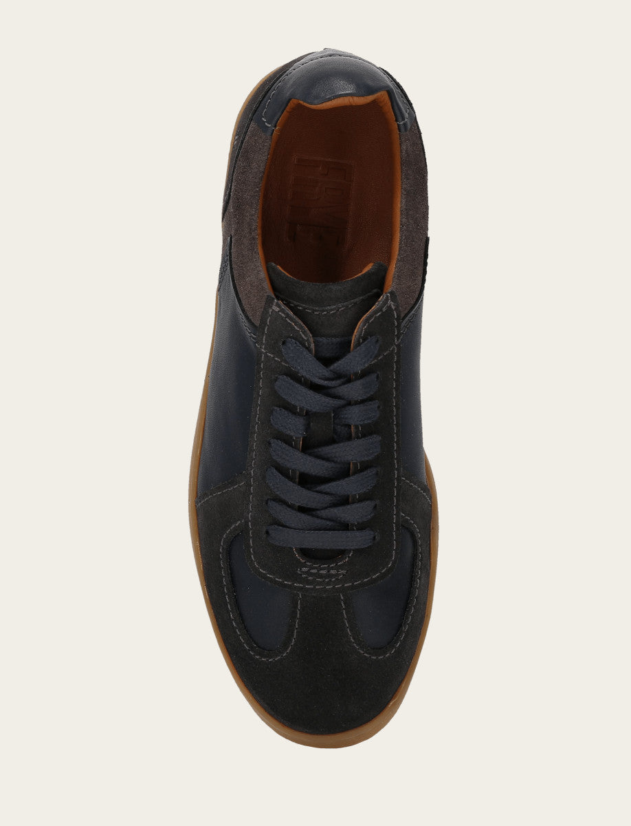 Frye Men's Midnight Blue Cooper Trainer Sneakers / Midnight Blue