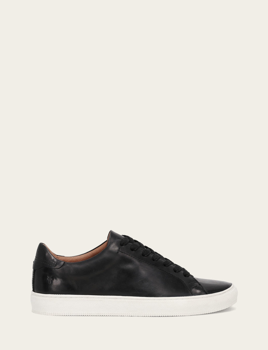 Frye Men's Black Astor Low Lace Slip On Sneakers / Black