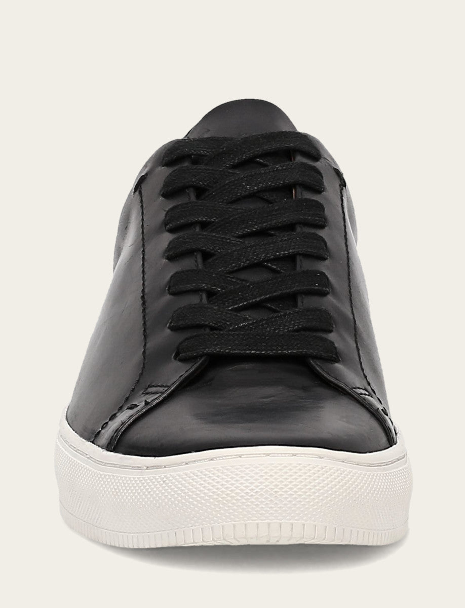 Frye Men's Black Astor Low Lace Slip On Sneakers / Black