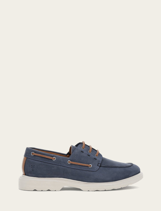Frye Men's Indigo Connor Boat Shoe / Indigo