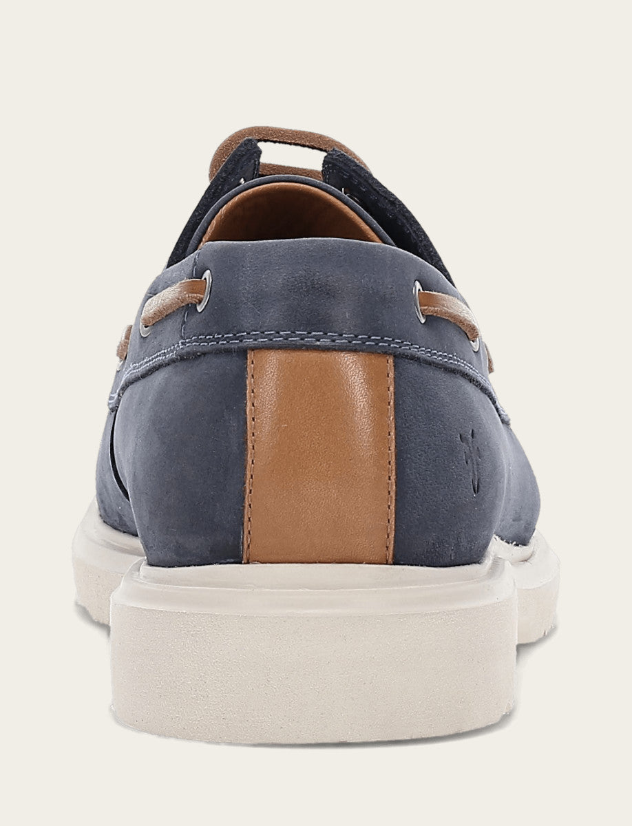 Frye Men's Indigo Connor Boat Shoe / Indigo