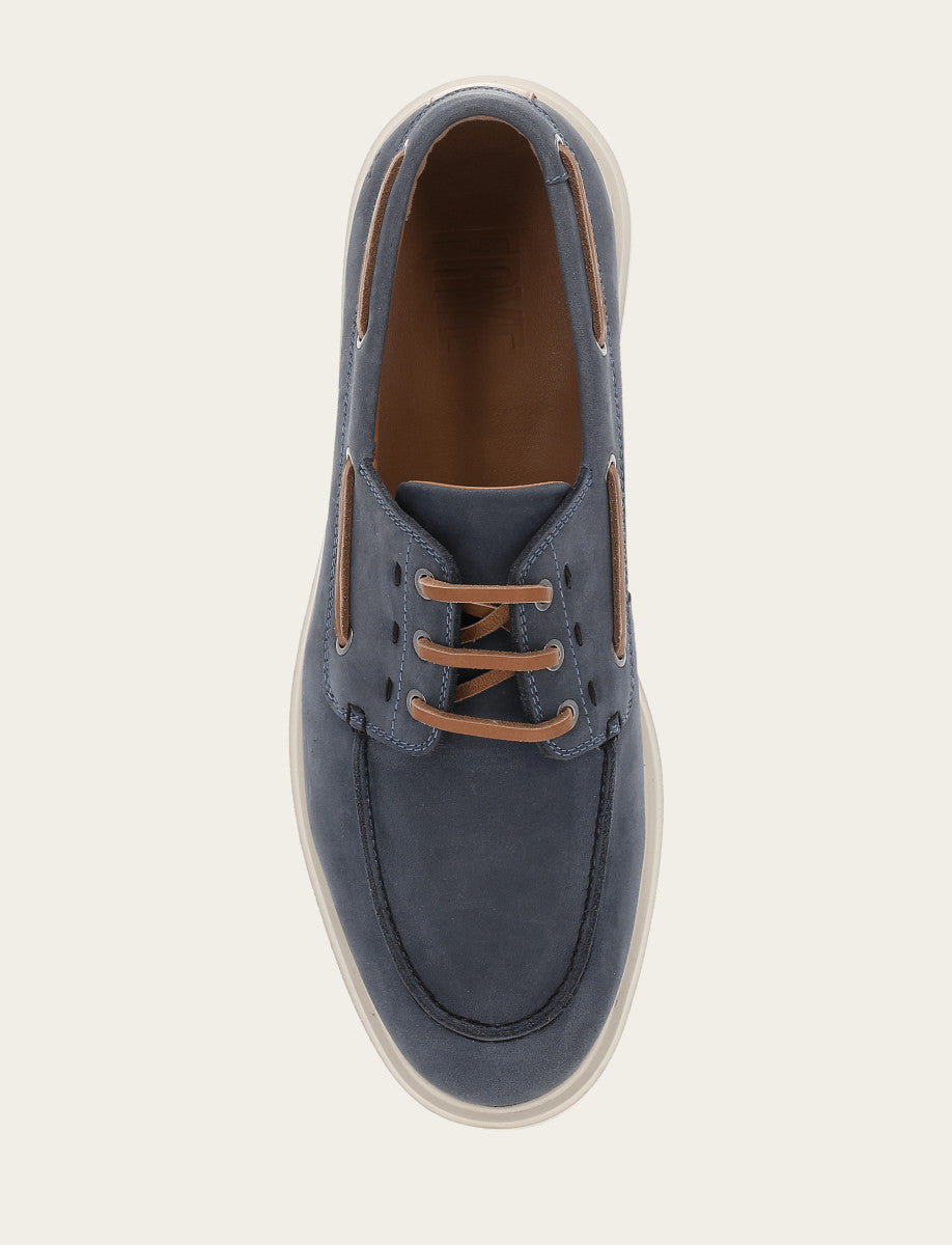 Frye Men's Indigo Connor Boat Shoe / Indigo
