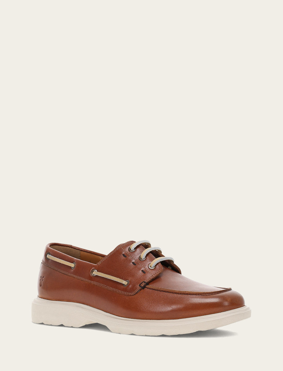 Frye Men's Caramel Connor Boat Shoe / Caramel