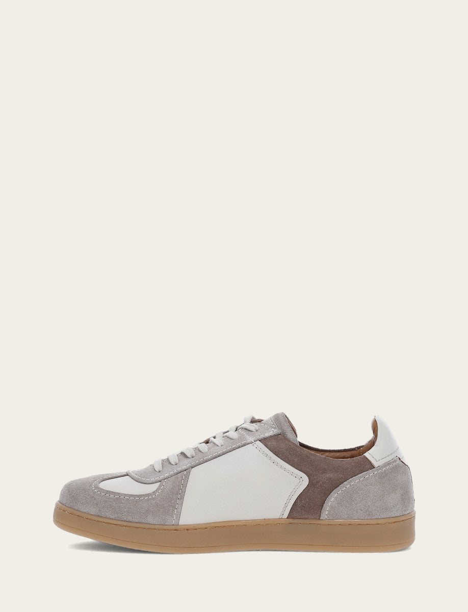 Frye Men's Ivory Cooper Trainer Sneakers / Ivory