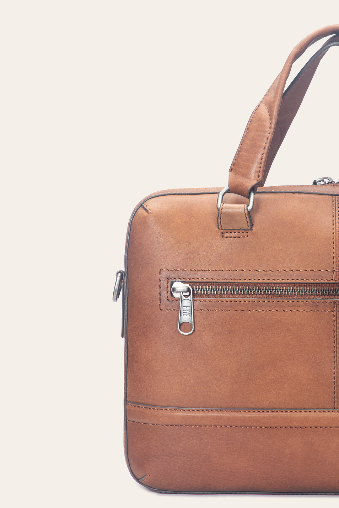 Frye Nash Cognac Briefcase / Cognac