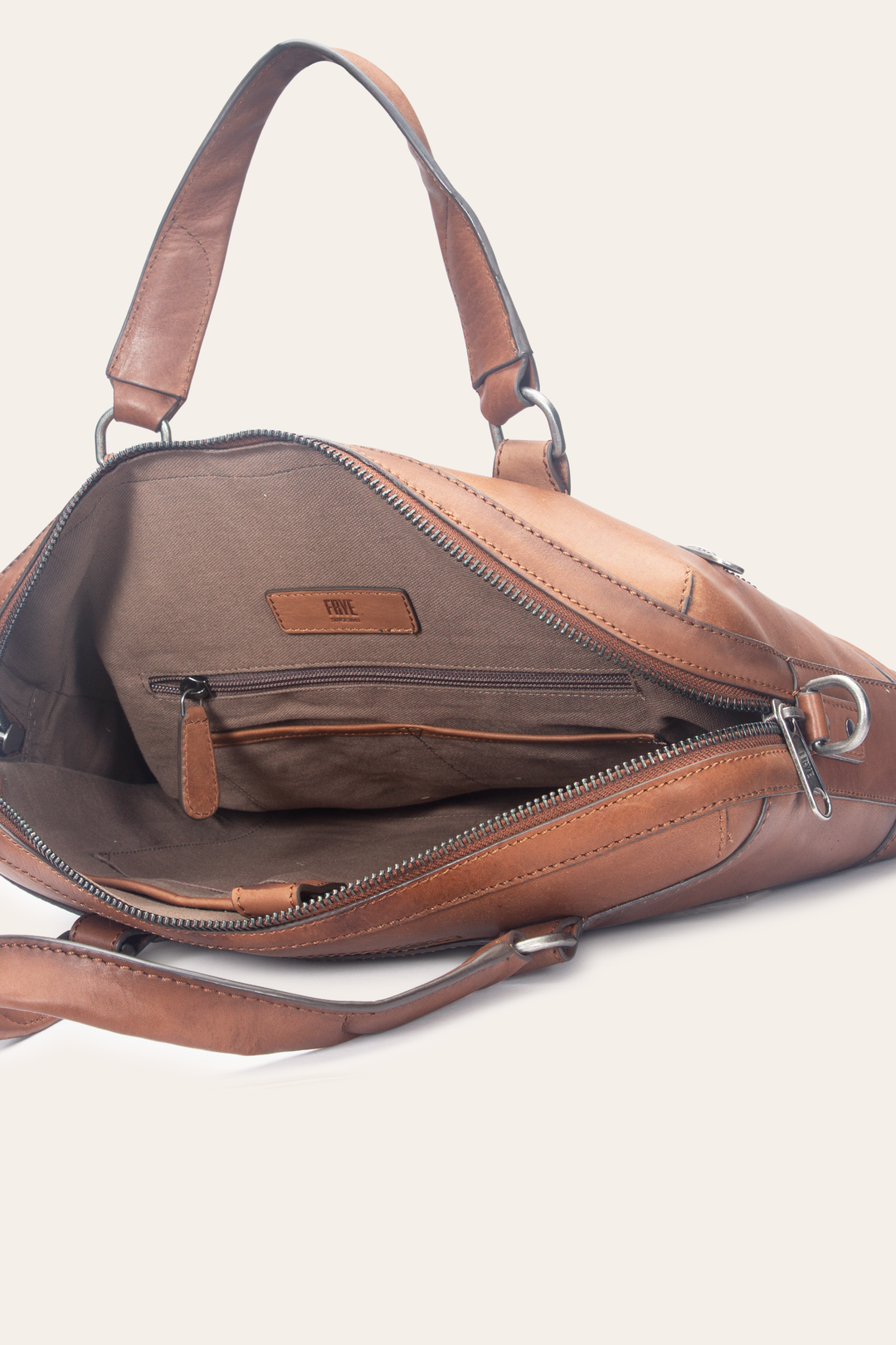 Frye Nash Cognac Briefcase / Cognac