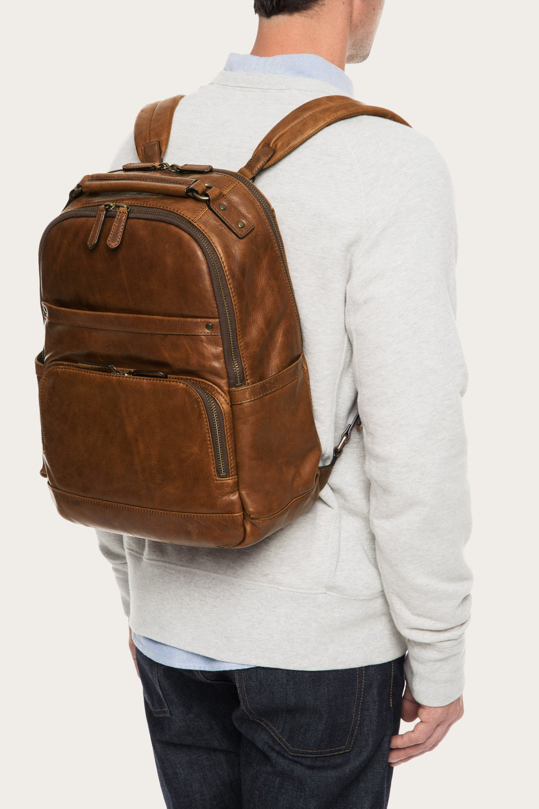 Frye Logan Cognac Backpack / Cognac