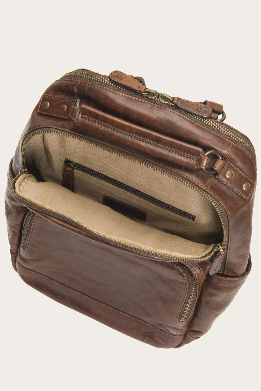 Frye Logan Dark Brown Backpack / Dark Brown