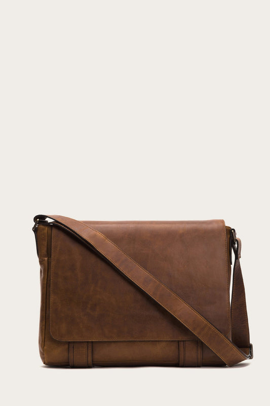 Frye Logan Messenger / Cognac