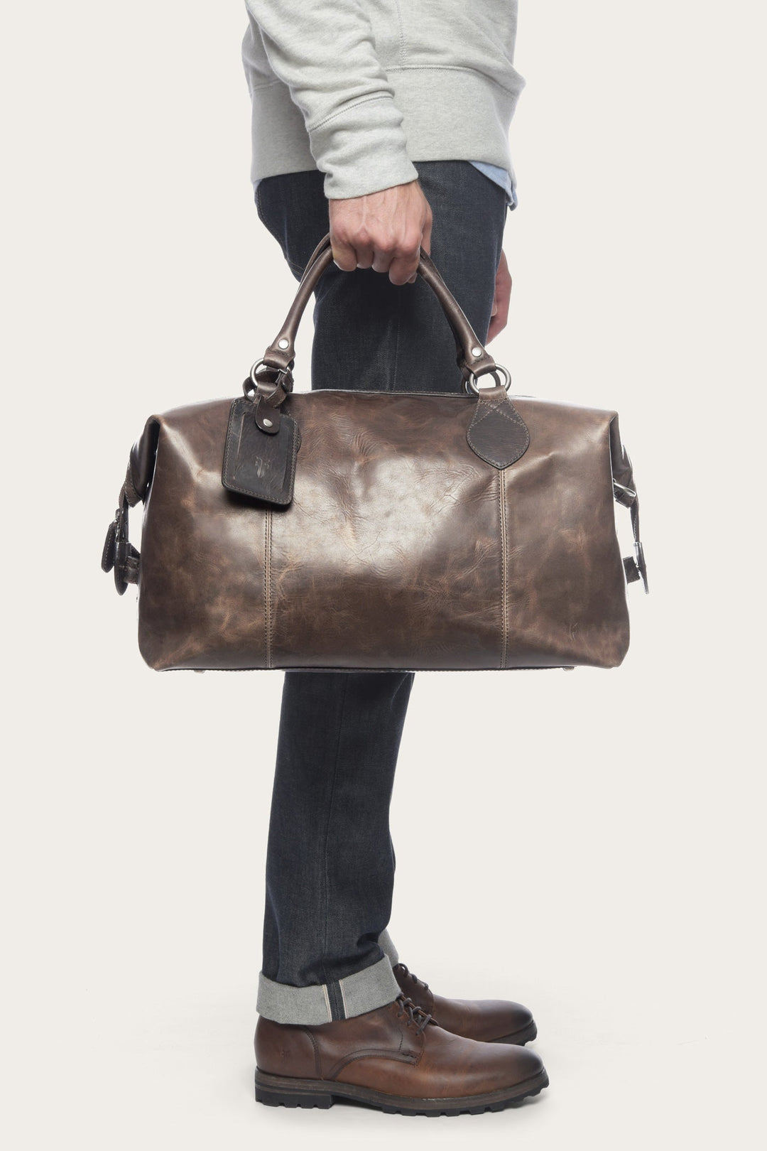 Frye Logan Slate Overnight / Slate