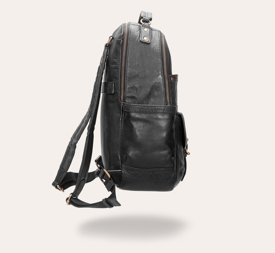 Frye Denver Leather Backpack / Default Title