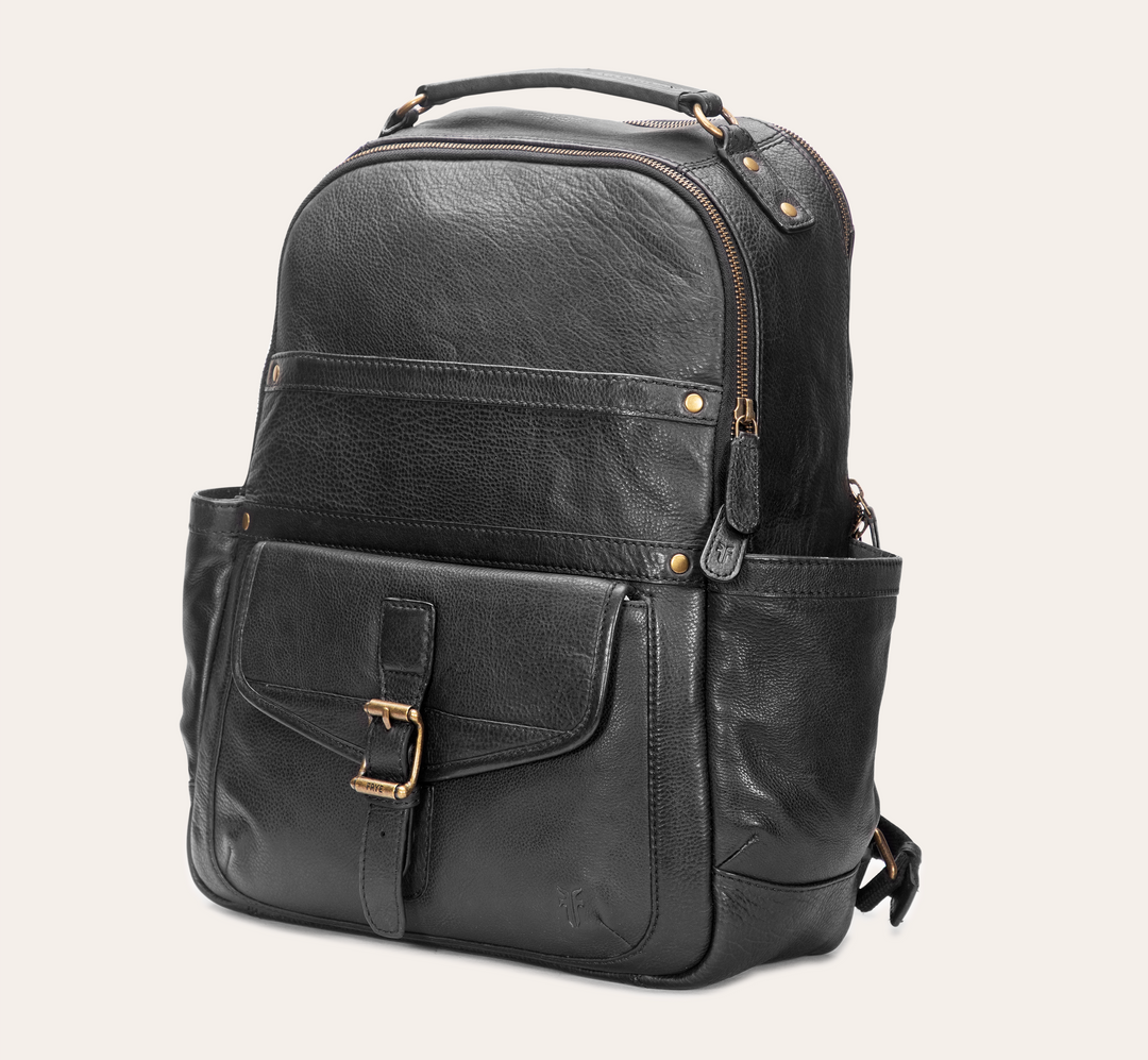 Frye Denver Leather Backpack / Default Title