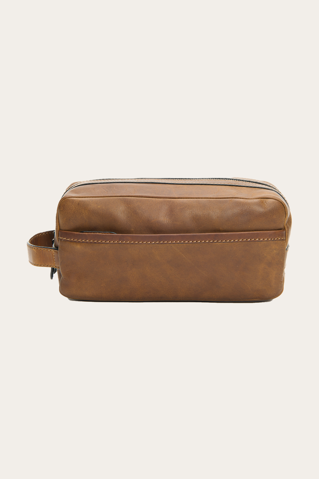Frye Logan Large Travel Dopp in Dark Brown / Dark Brown