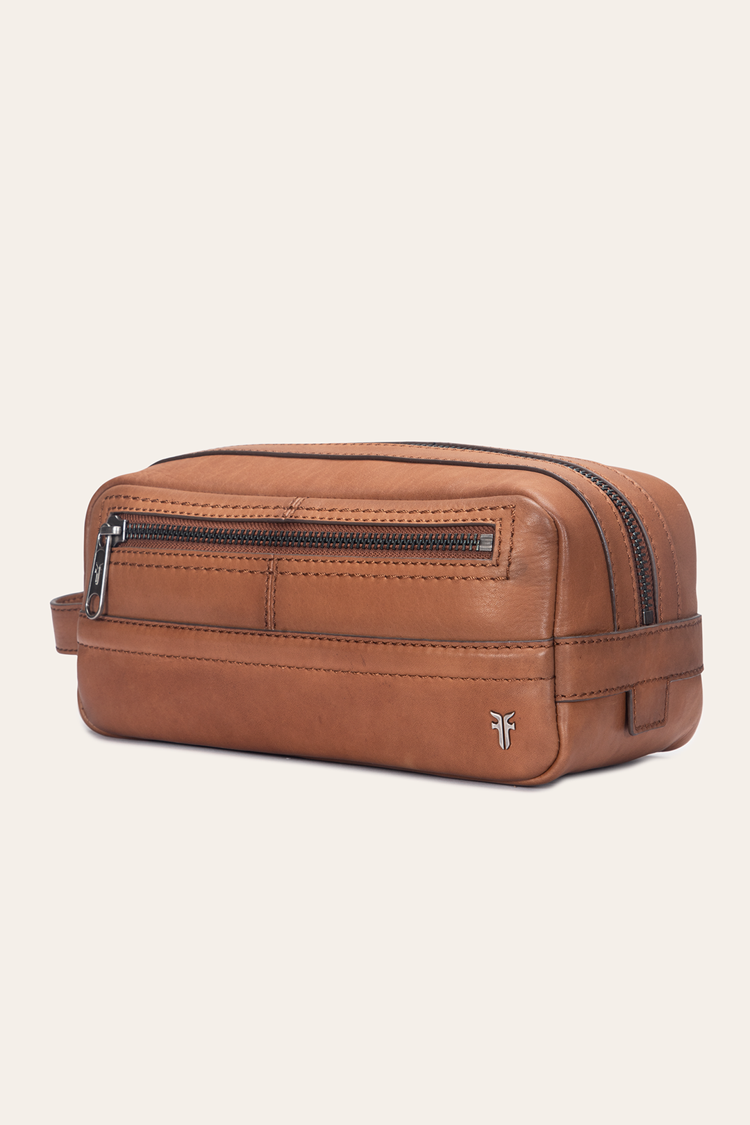 Frye Nash Cognac Dopp Kit / Cognac