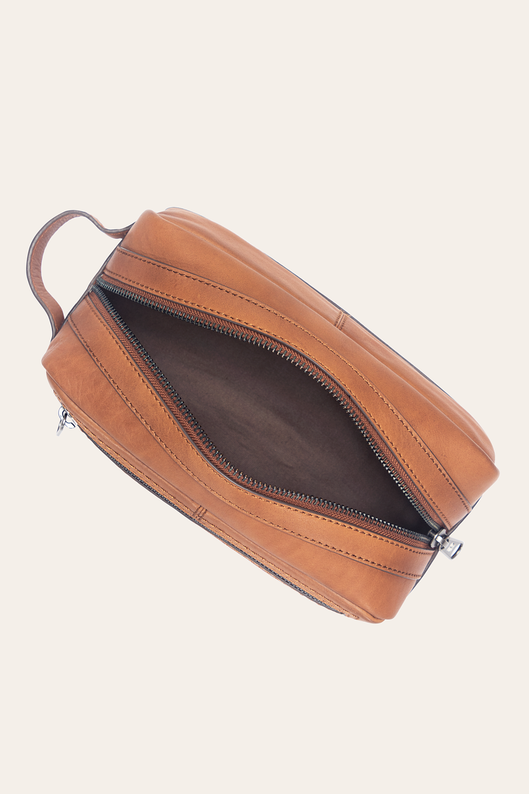 Frye Nash Cognac Dopp Kit / Cognac
