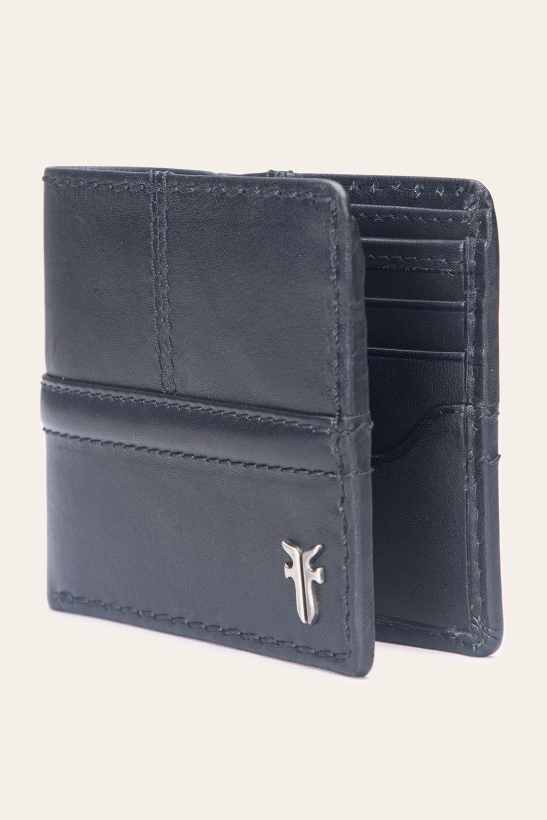 Frye Nash Black Double Billfold / Black