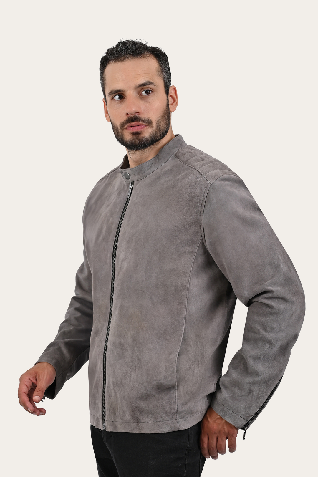 Frye Gray Rhys Jacket / Gray