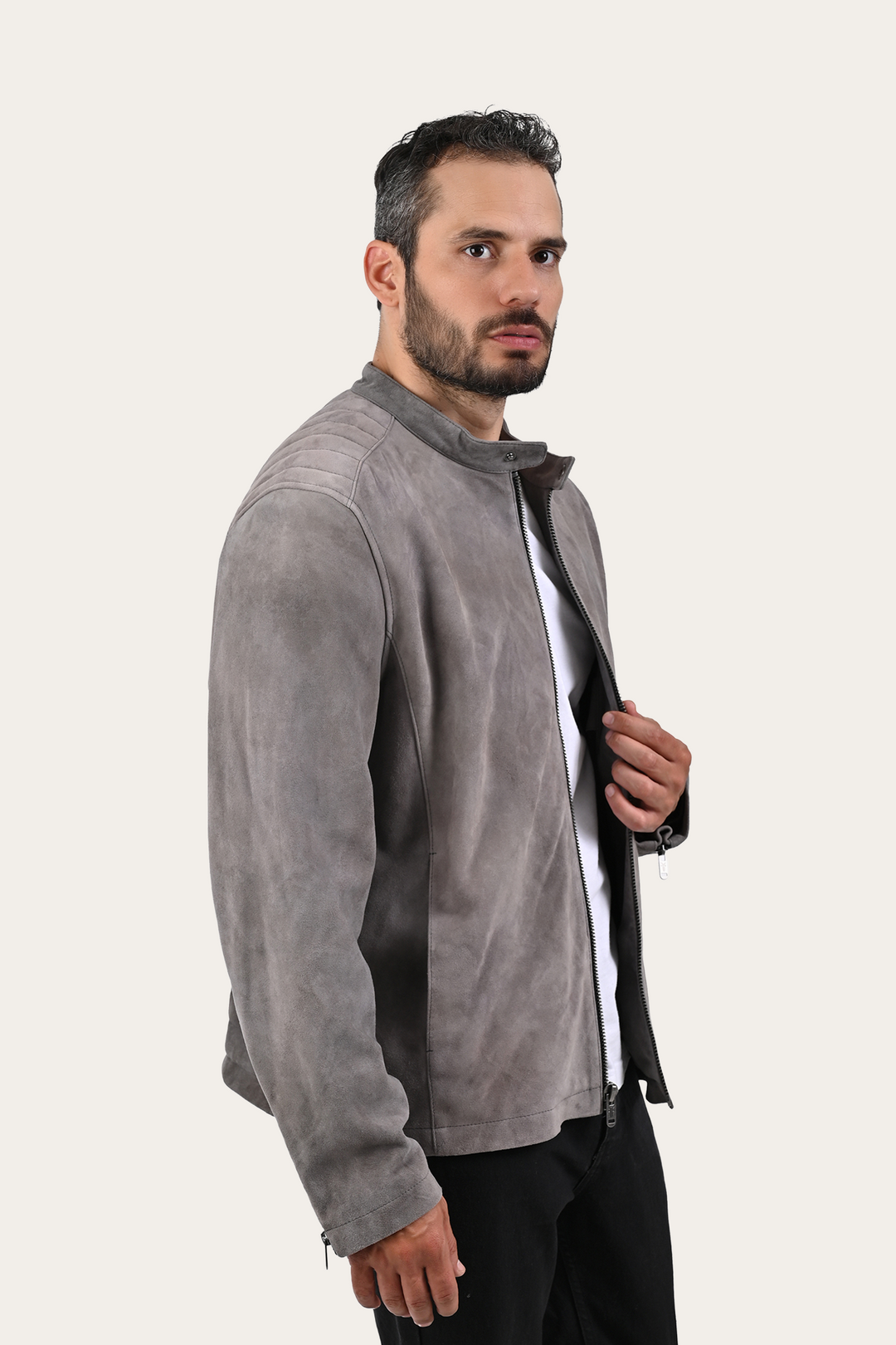 Frye Gray Rhys Jacket / Gray