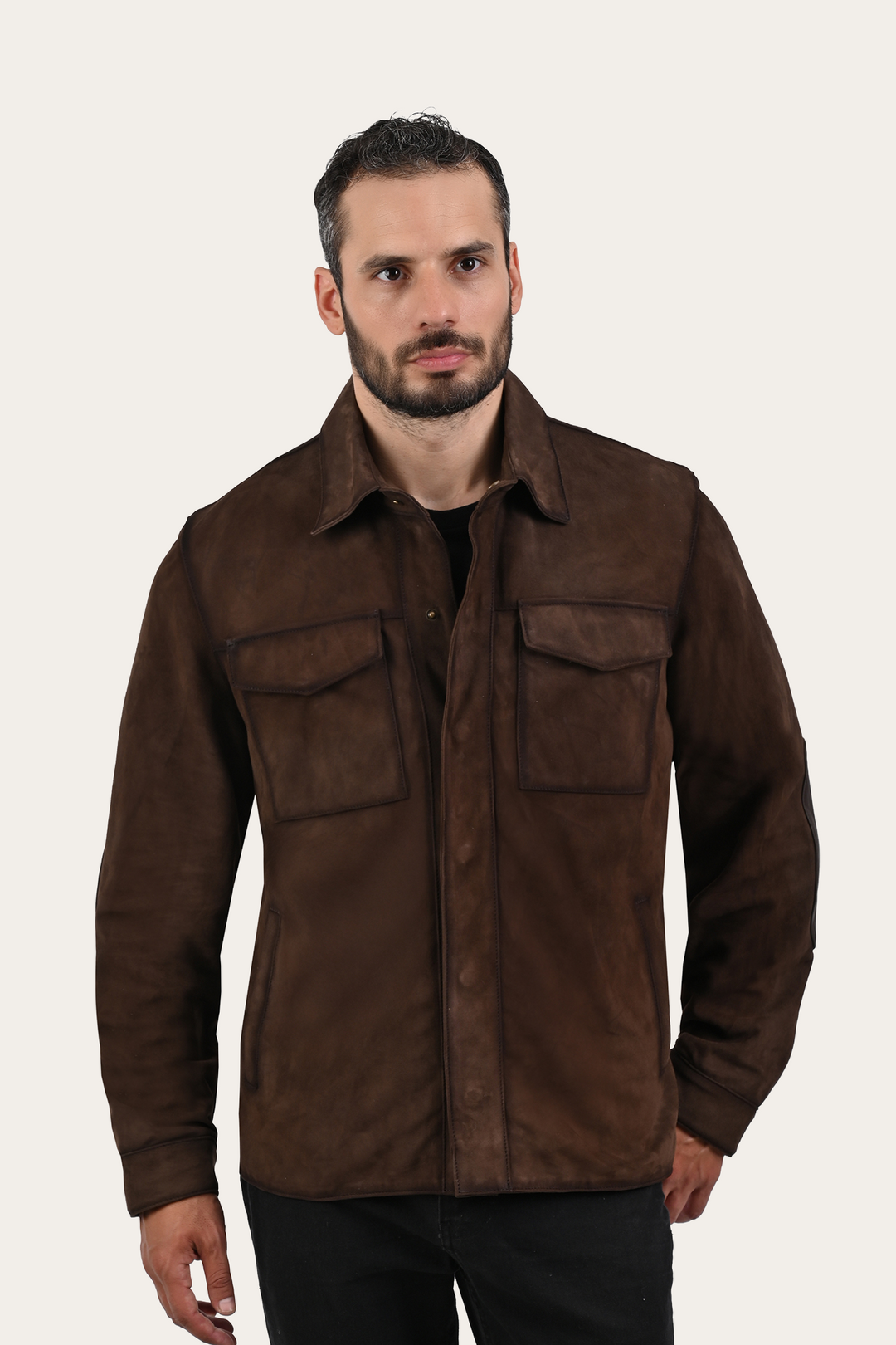 Frye Dark Brown Prescott Jacket / Dark Brown