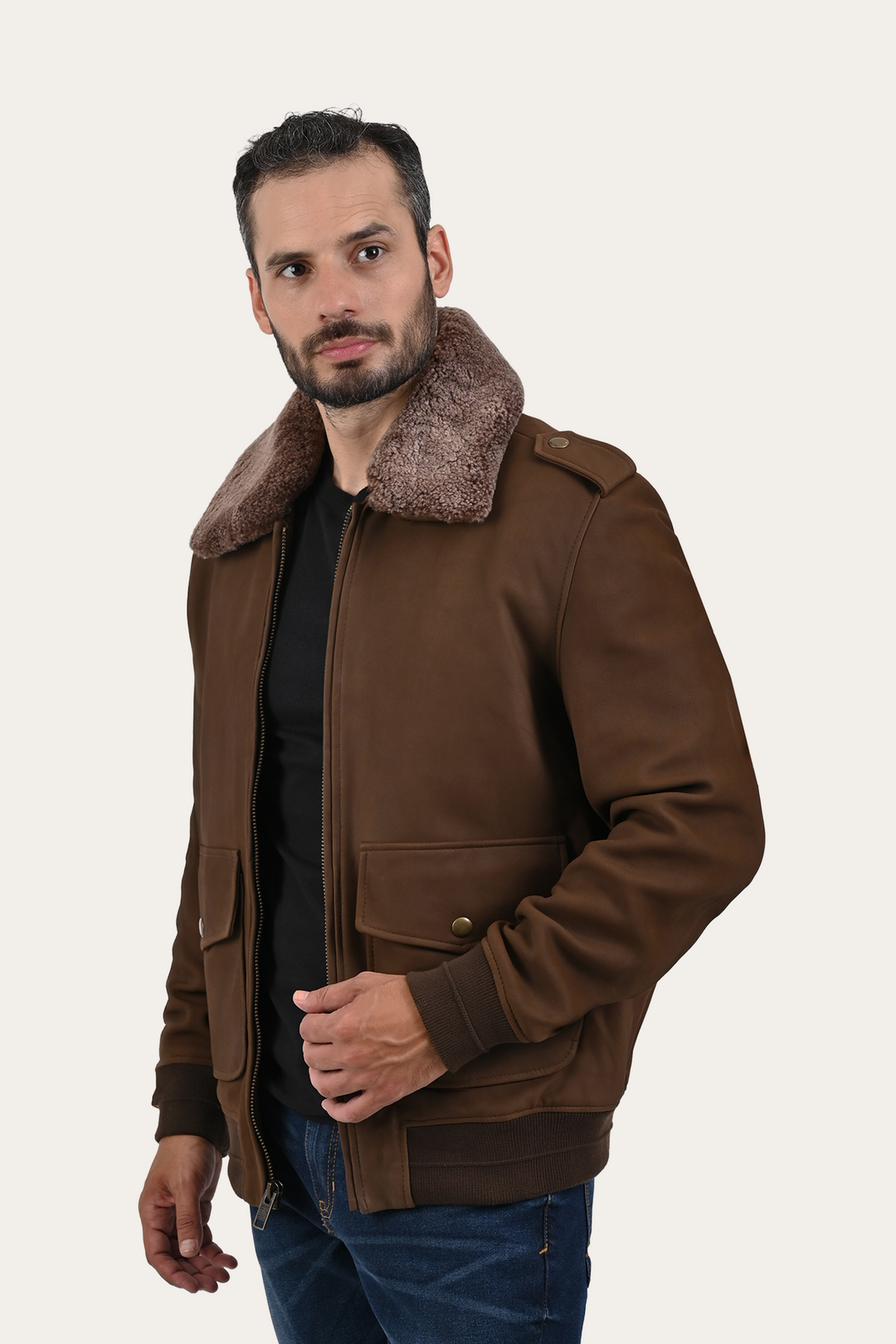 Frye Brown Angus Jacket / Brown