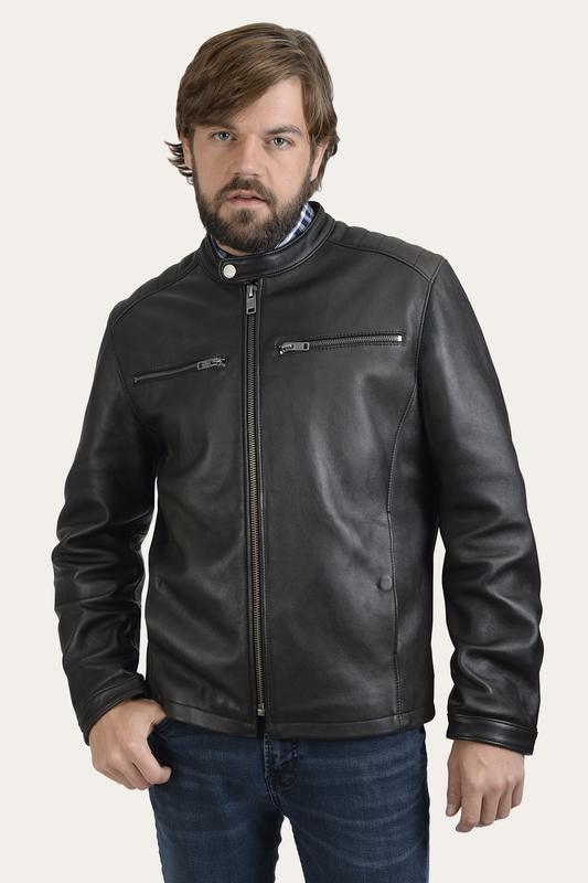 Frye Rustler Racer Jacket / Black