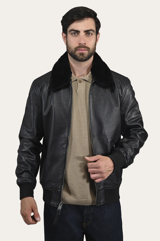 Frye Remington Trucker Jacket / Black