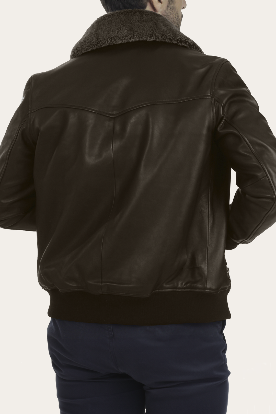 Frye Remington Trucker Jacket / Dark Brown