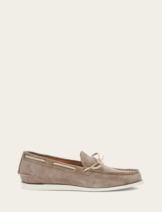 Frye Men's Mushroom Mason One Eye Tie Loafers / Mushroom