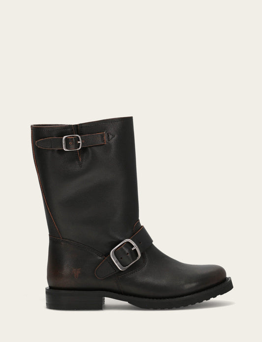Frye Antique Brown Veronica Flex Short Boot / Antique Brown