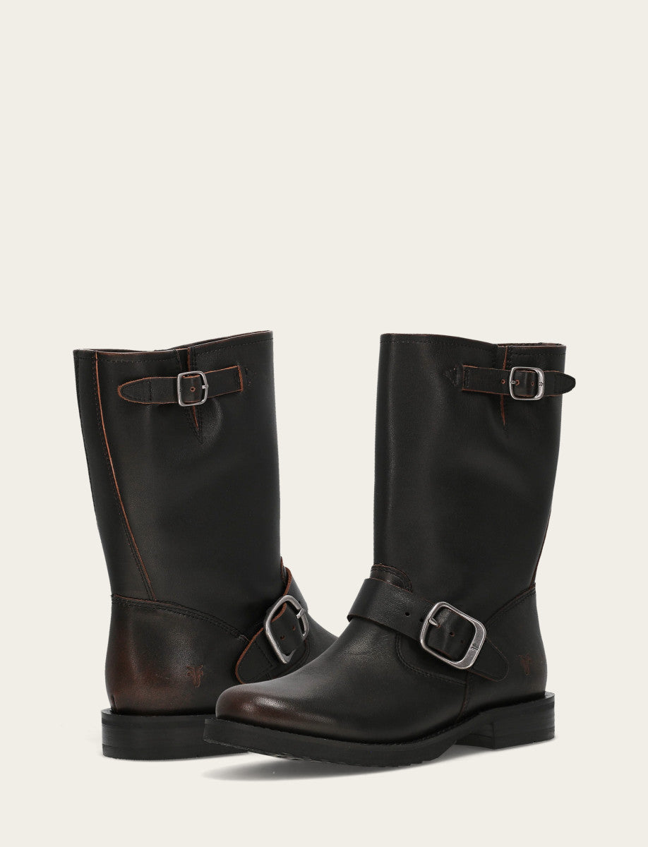 Frye Antique Brown Veronica Flex Short Boot / Antique Brown