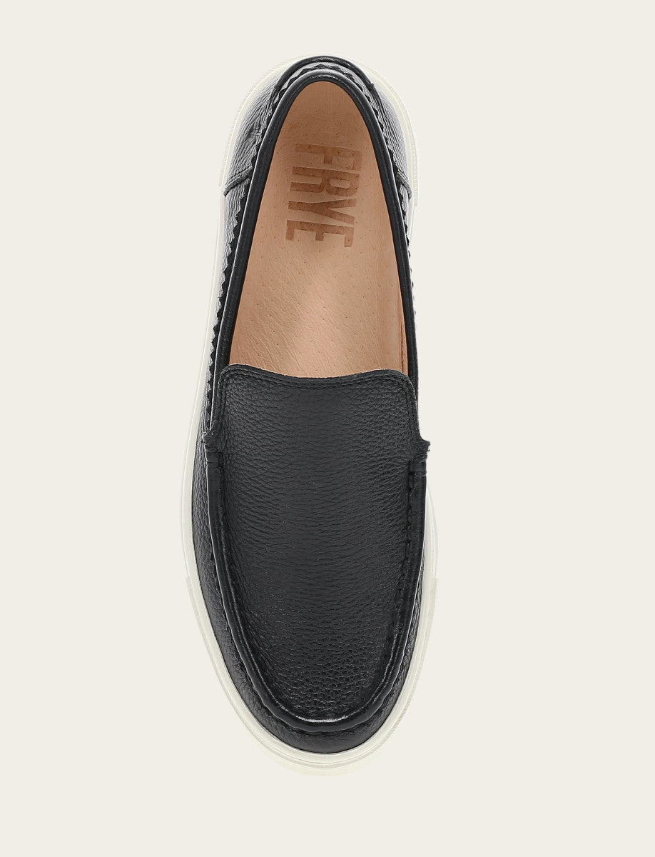 Frye Women's Black Ivy Venetian Loafers / Black