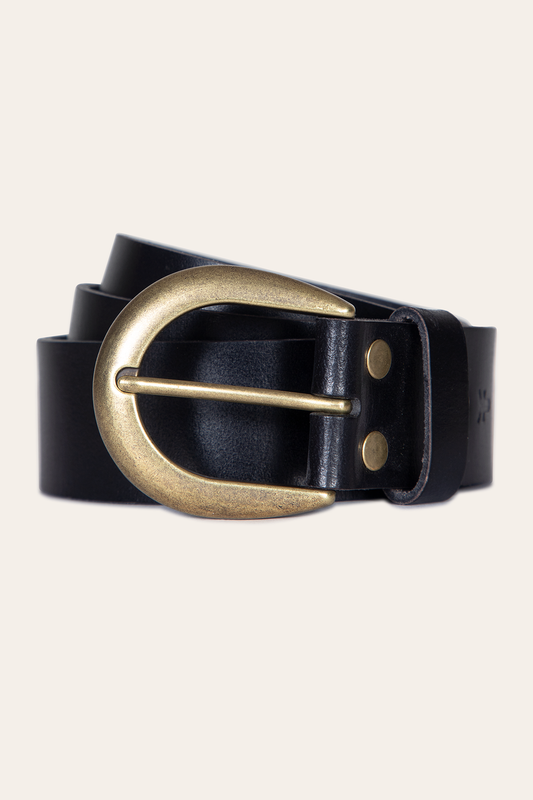 Frye Women’s Black 38mm Belt / Black